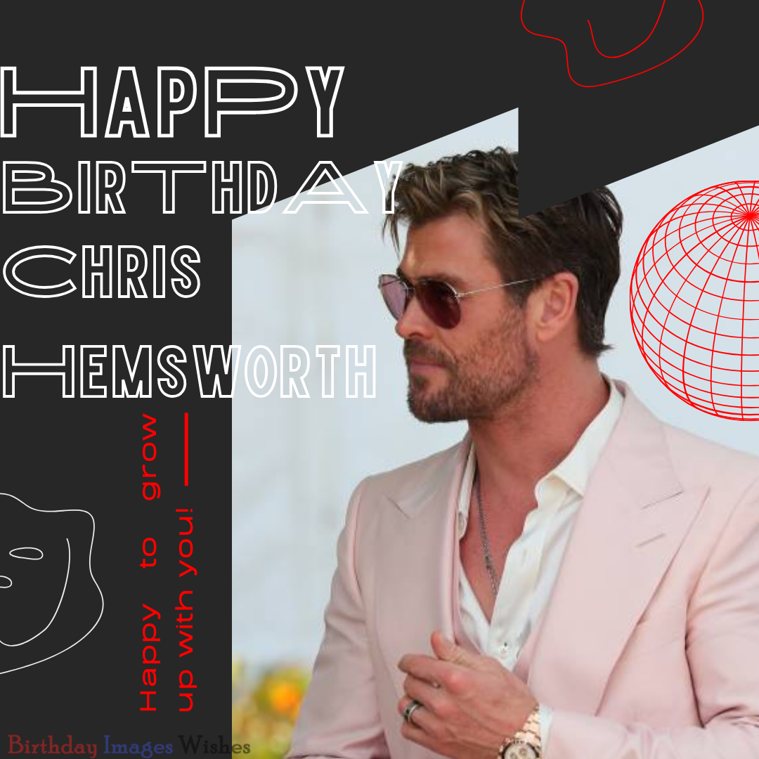 Happy Birthday For Chris Hemsworth Images